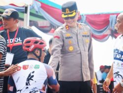 Tour de Pattimura Semarakkan HUT TNI ke-80, Kapolresta Tidore Ikut Hadir