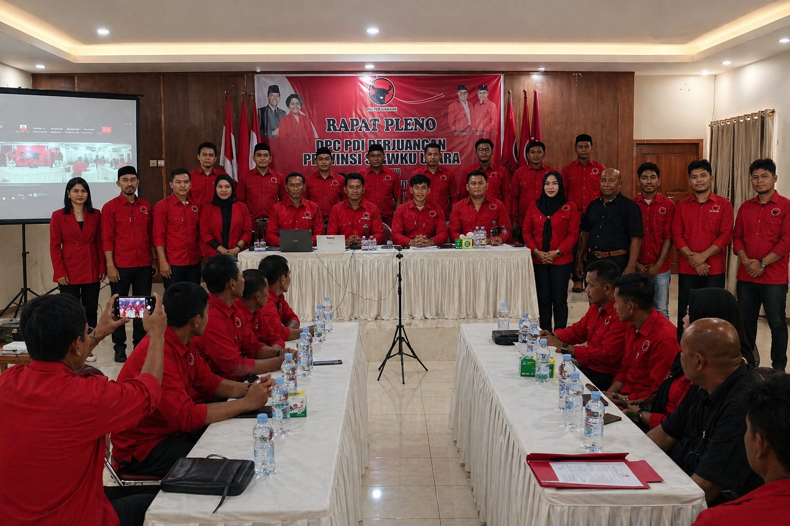 Rapat DPD Malut dan DPC Halmahera Selatan