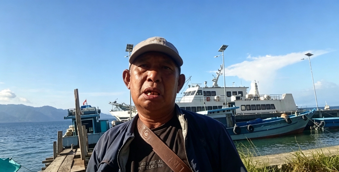 Mantan Anggota DPRD Halsel, Ilham Basra.