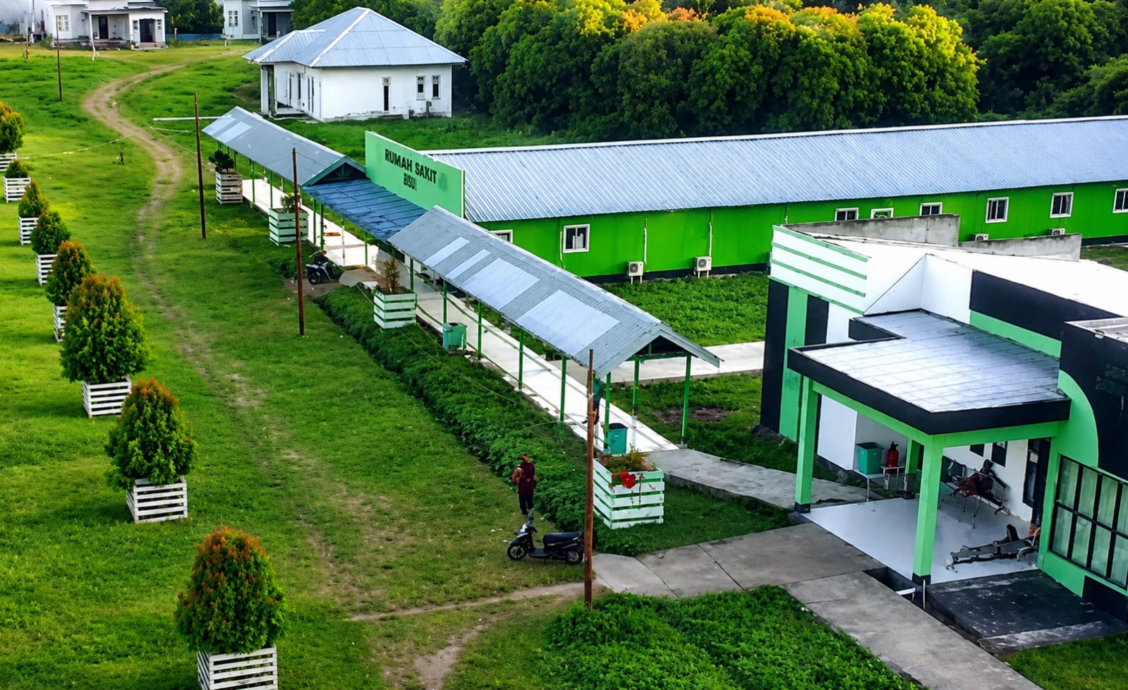 Foto: Gedung Rumah Sakit (RS) Pratama Bisui, Halmahera Selatan.