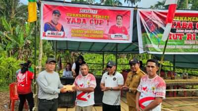 PT IMM Berbagi, Turnamen Sepak Bola HUT RI di Desa Yaba Makin Meriah