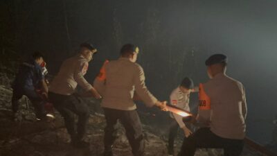 Kobaran Api Hanguskan 2 Hektare Kebun Warga di Halmahera Barat 