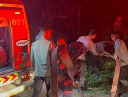 Api Berkobar di Gunung Benteng, Polres Halteng Sigap Bertindak
