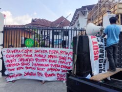 AP3 Gebrak Kejati Malut, Desak Usut Proyek BWS Puluhan Miliar