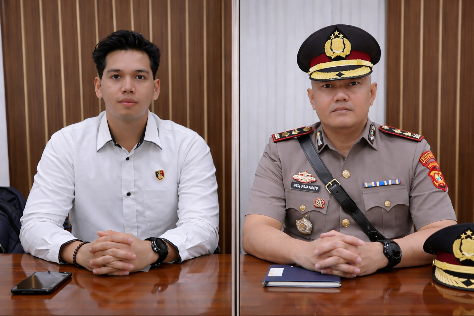Kasat dan Kapolres