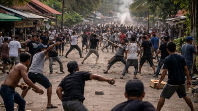 Isu Ikut Tawuran di Tikep Saat Lebaran, Dua Oknum Polisi Justru Jadi Peleraian Massa