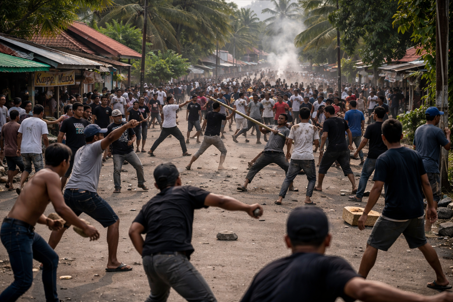 Tawuran di Tikep